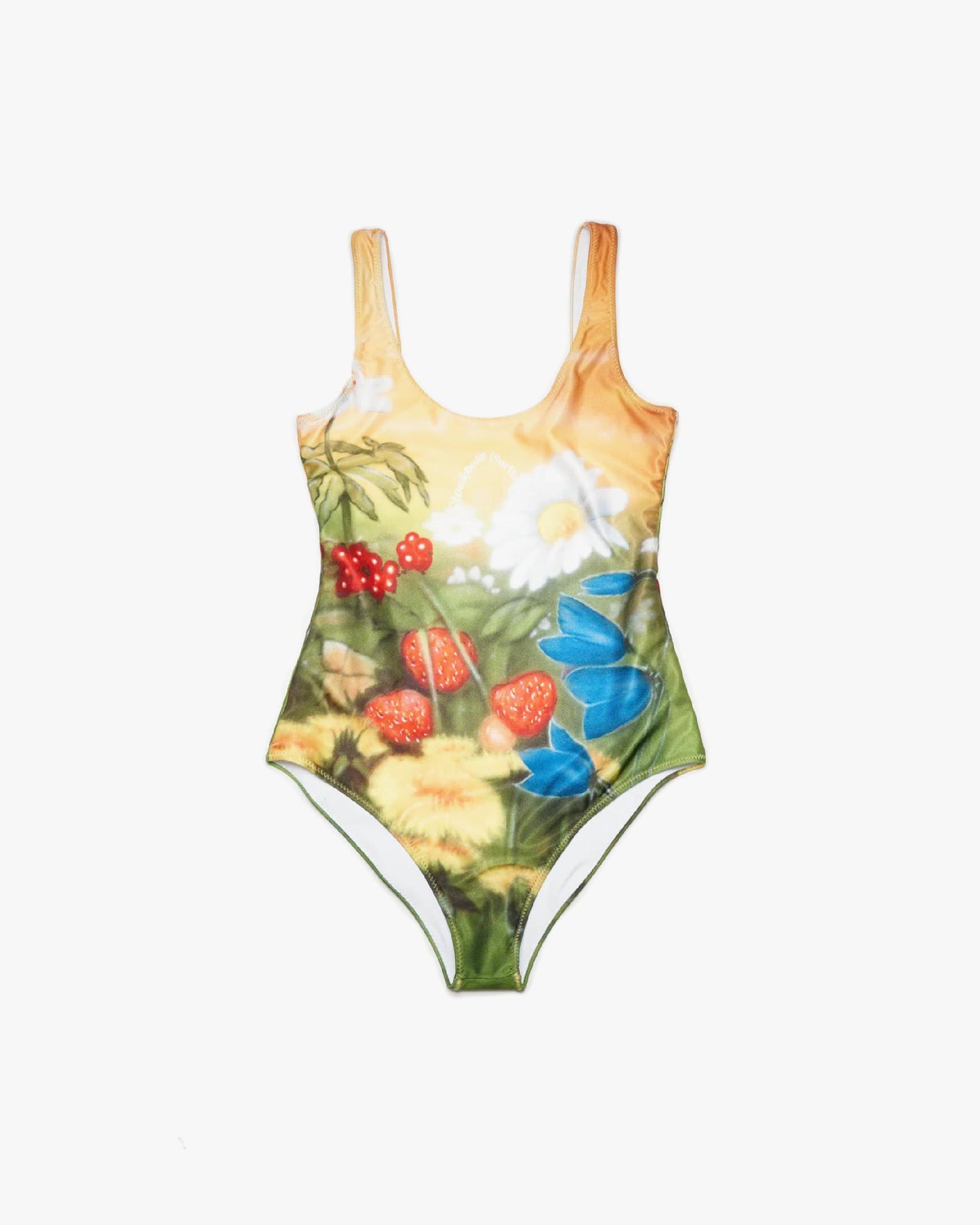 STOCKHOLM (SURFBOARD) CLUB - Printed Swimsuit Airbrush Flowers