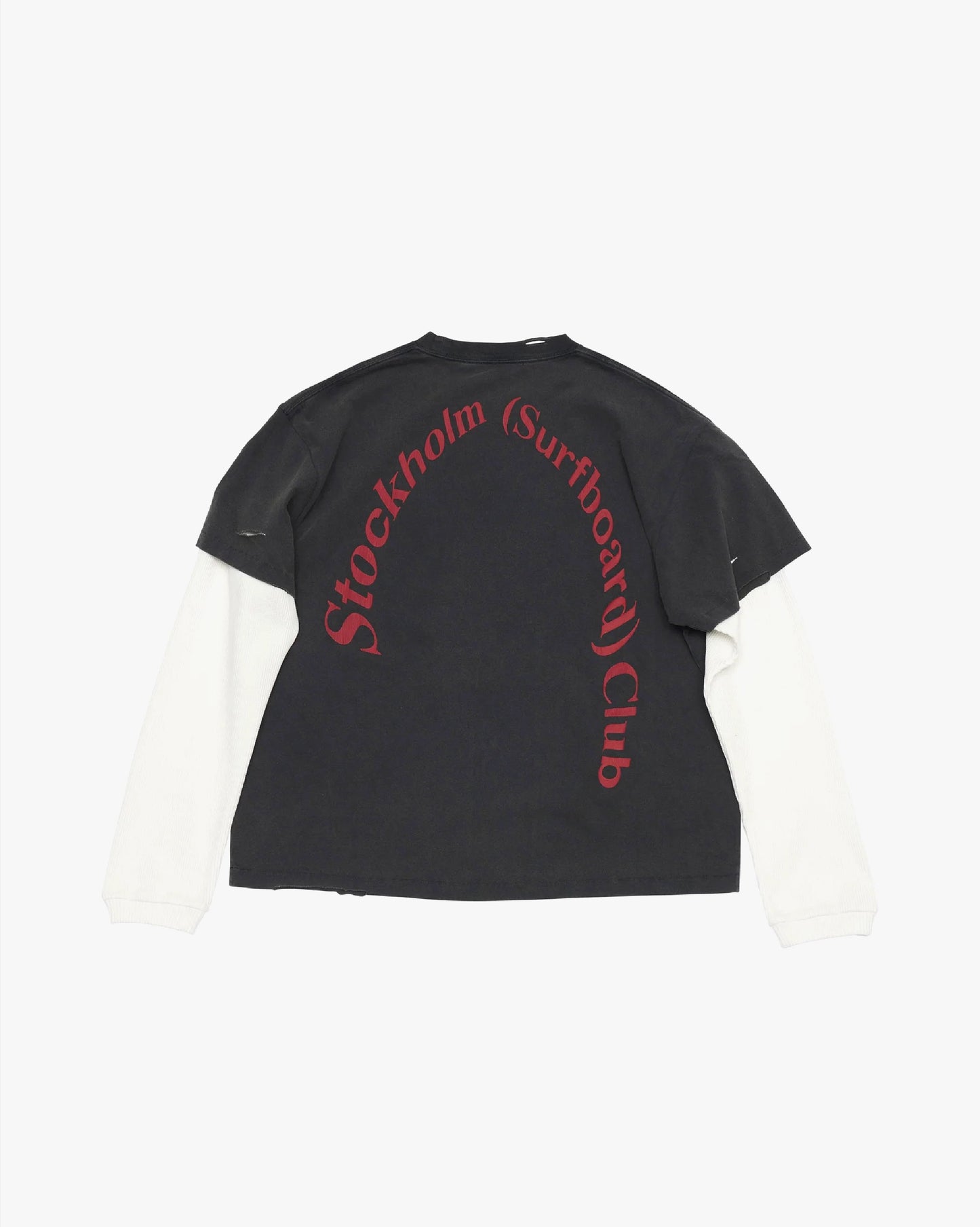 STOCKHOLM (SURFBOARD) CLUB - Back Logo Layered T-shirt