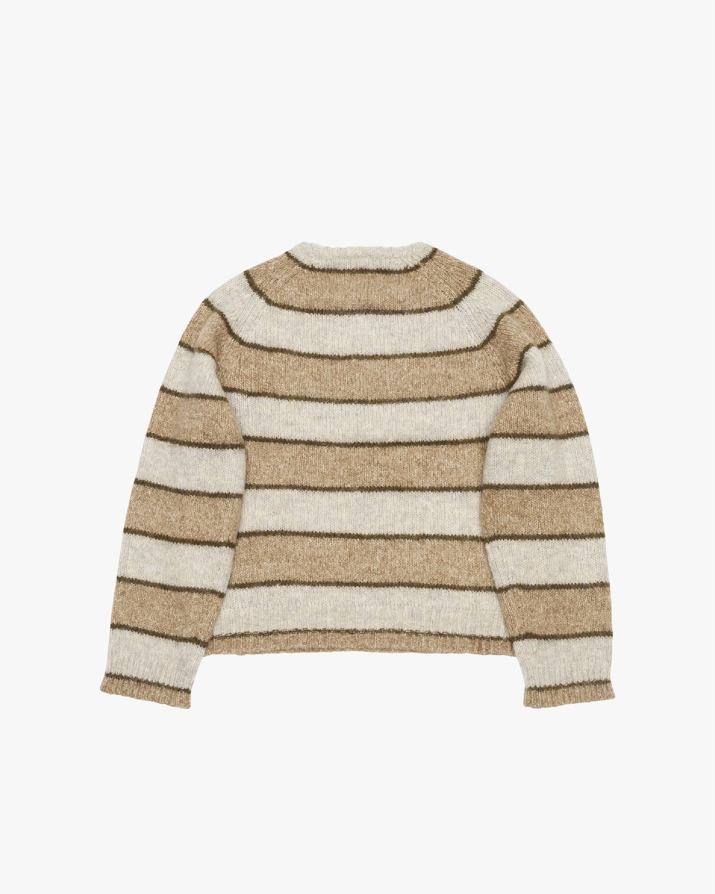 STOCKHOLM (SURFBOARD) CLUB - Raglan Knitted Sweater Brown
