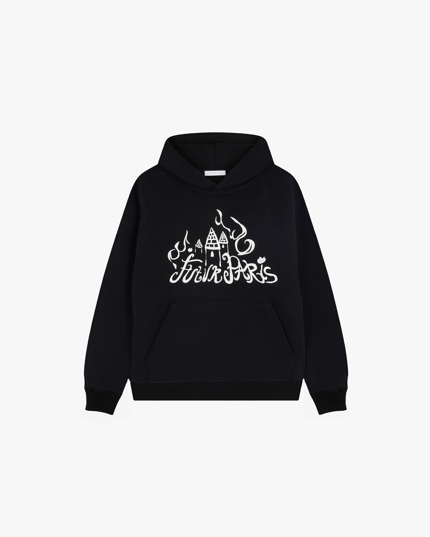 FUTUR - Futur Paris Hoodie Black