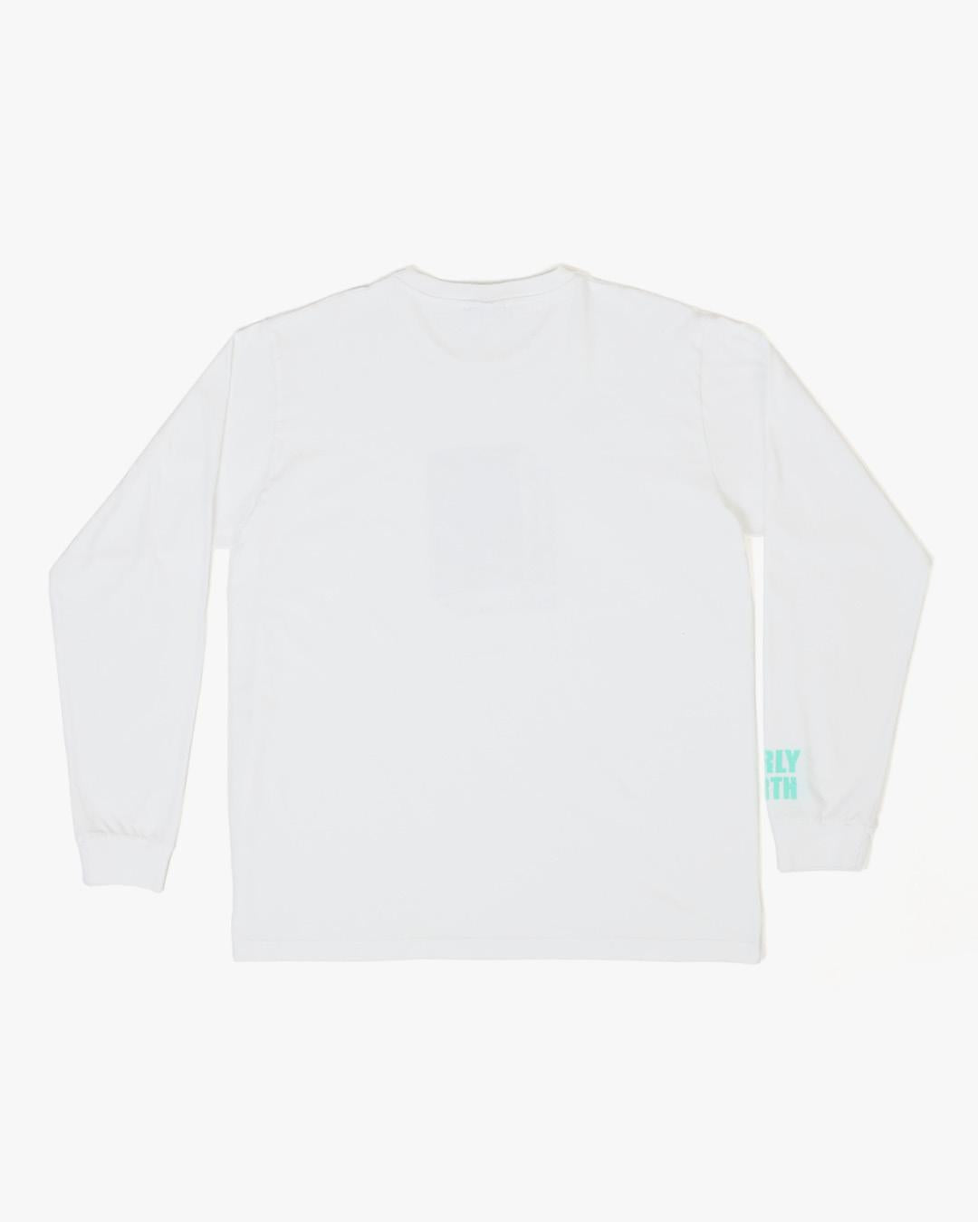 GOOD MORNING TAPES - Book Of Troll LS Tee White