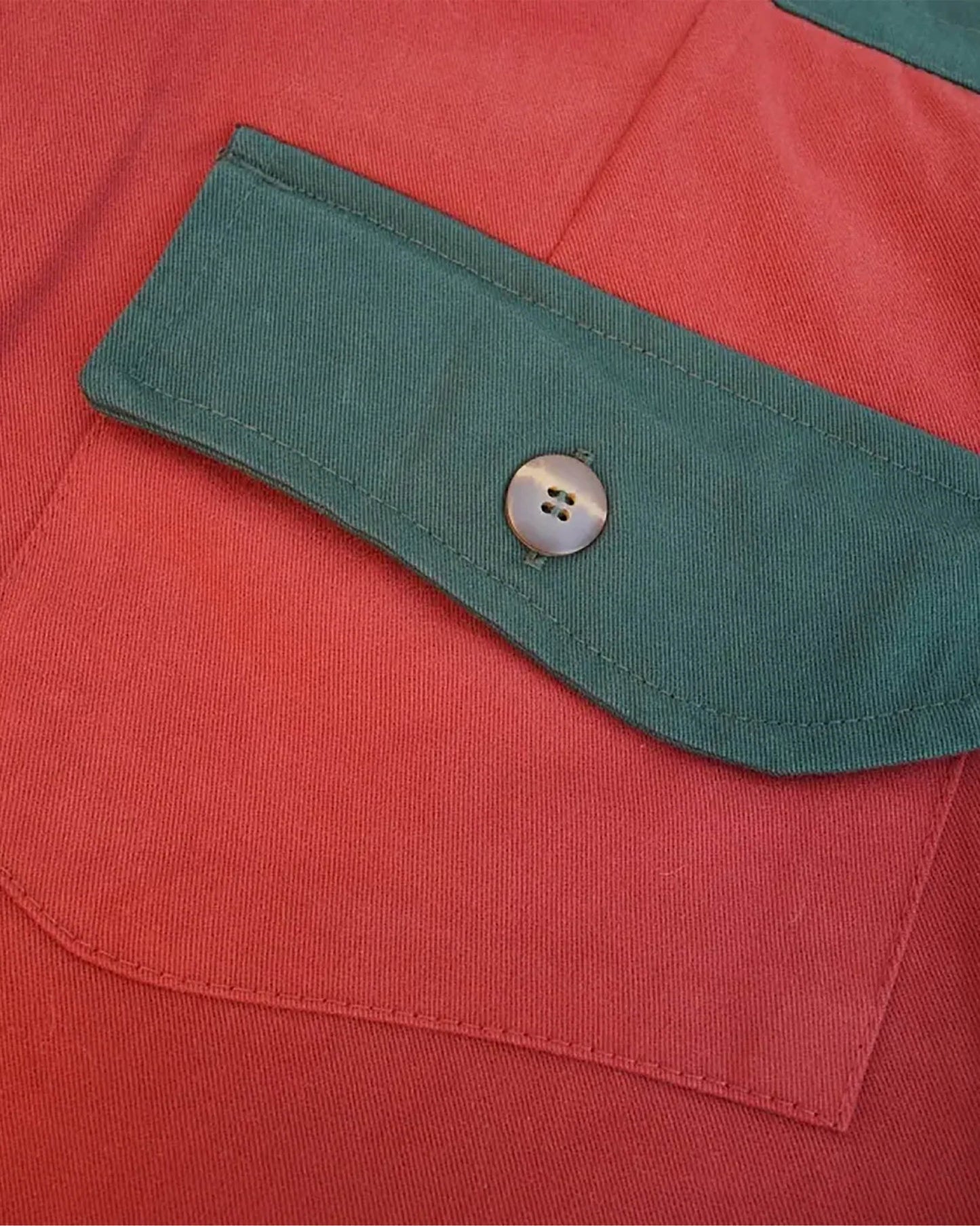 GATO HEROI - Two Tone Surf Short British/Blood