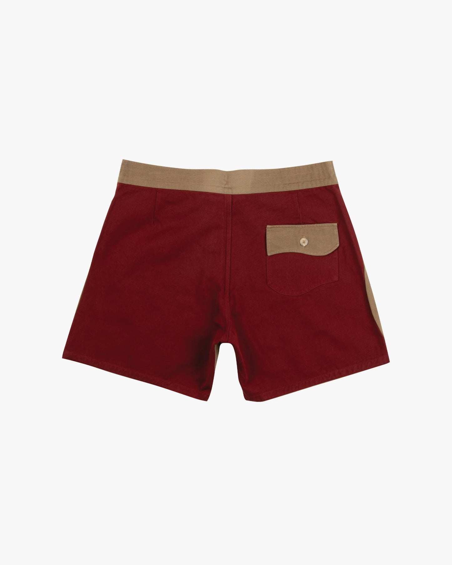 GATO HEROI - Two Tone Surf Short Olive/Blood