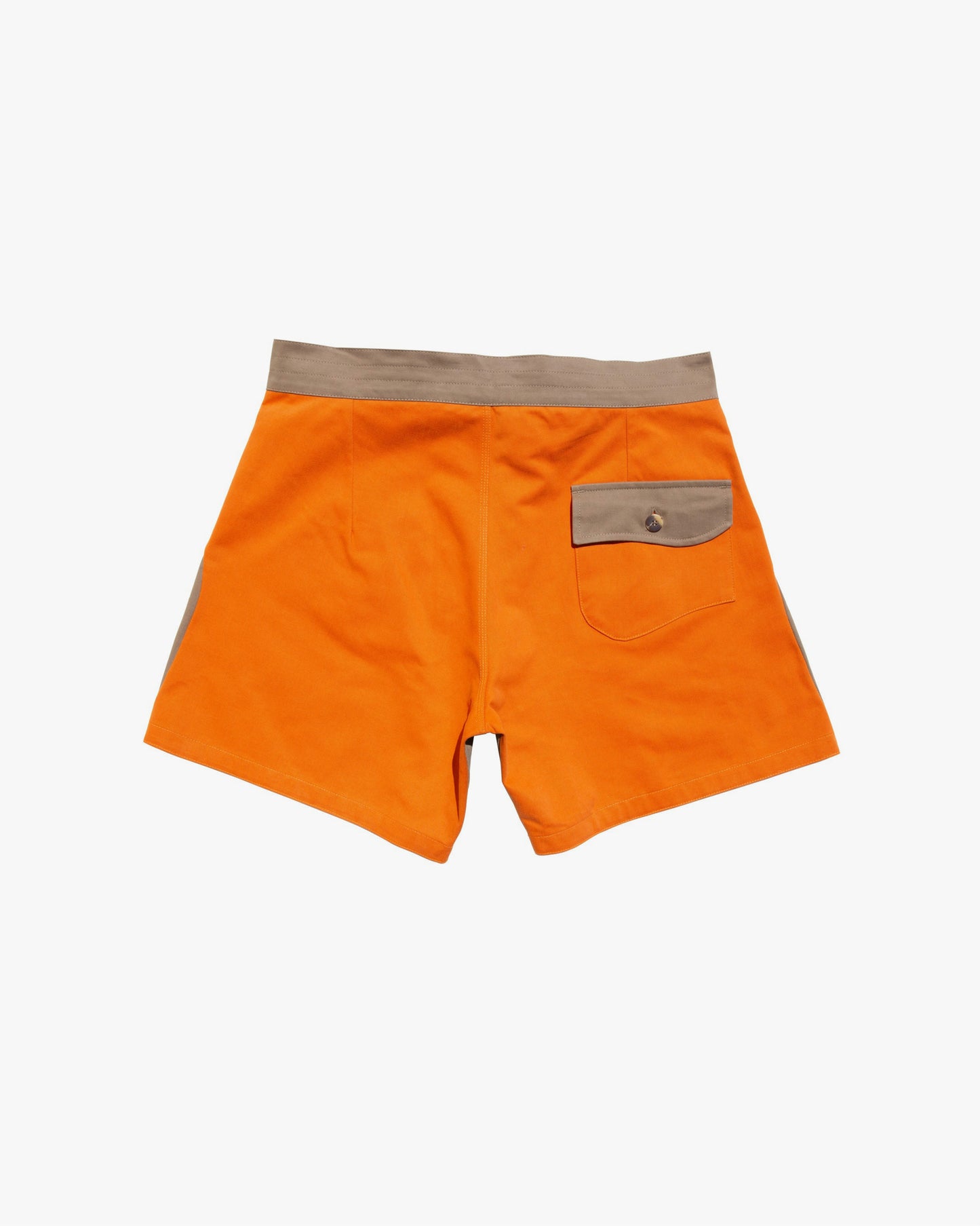 GATO HEROI - Two Tone Surf Short Olive/Rust