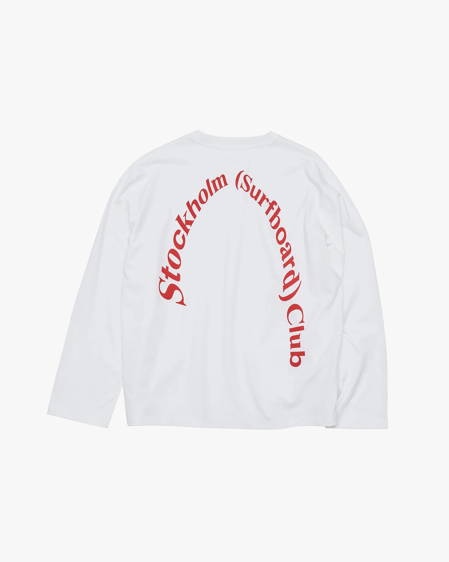 STOCKHOLM (SURFBOARD) CLUB - Greg LS Tee White