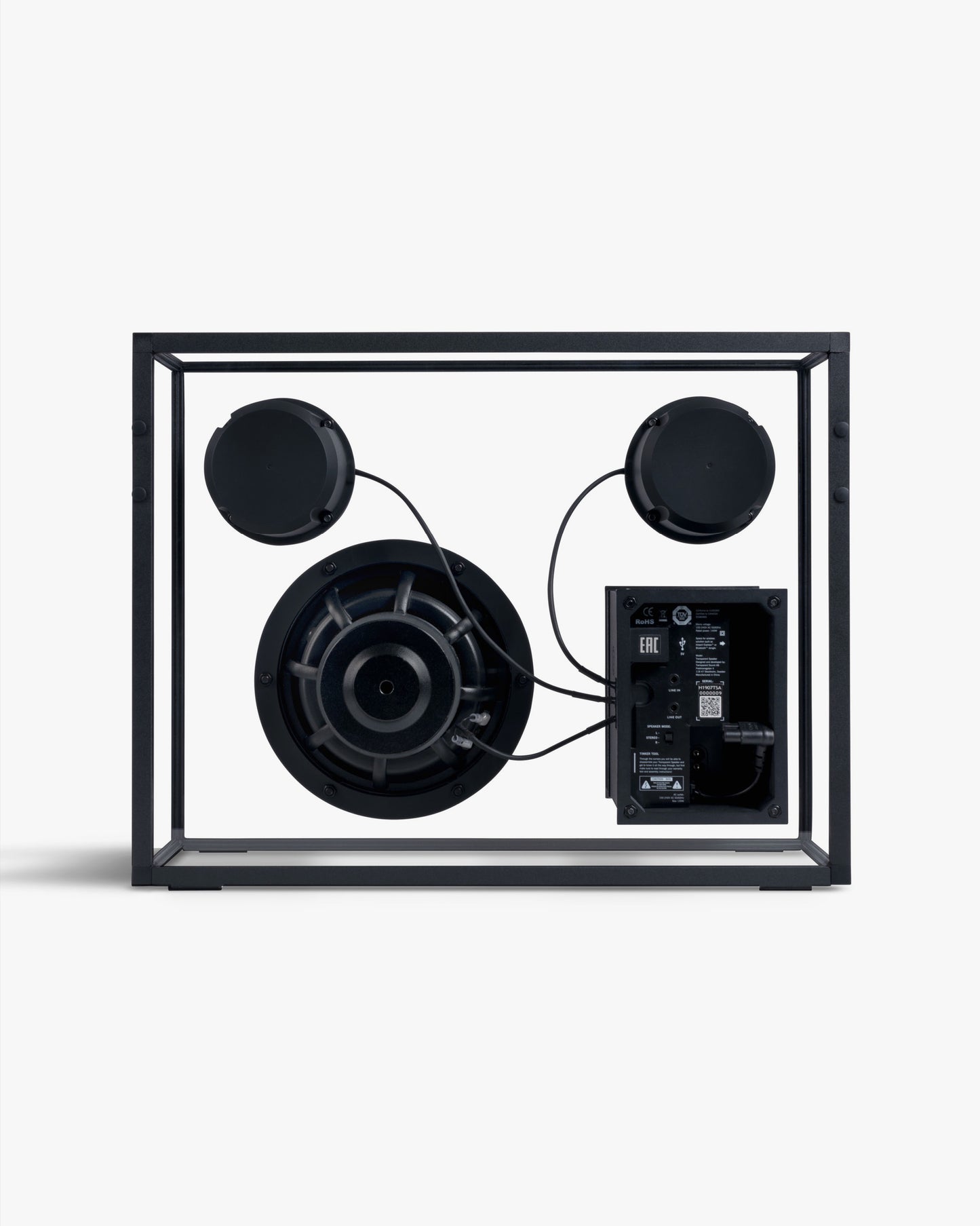 TRANSPARENT - Transparent Speaker Black