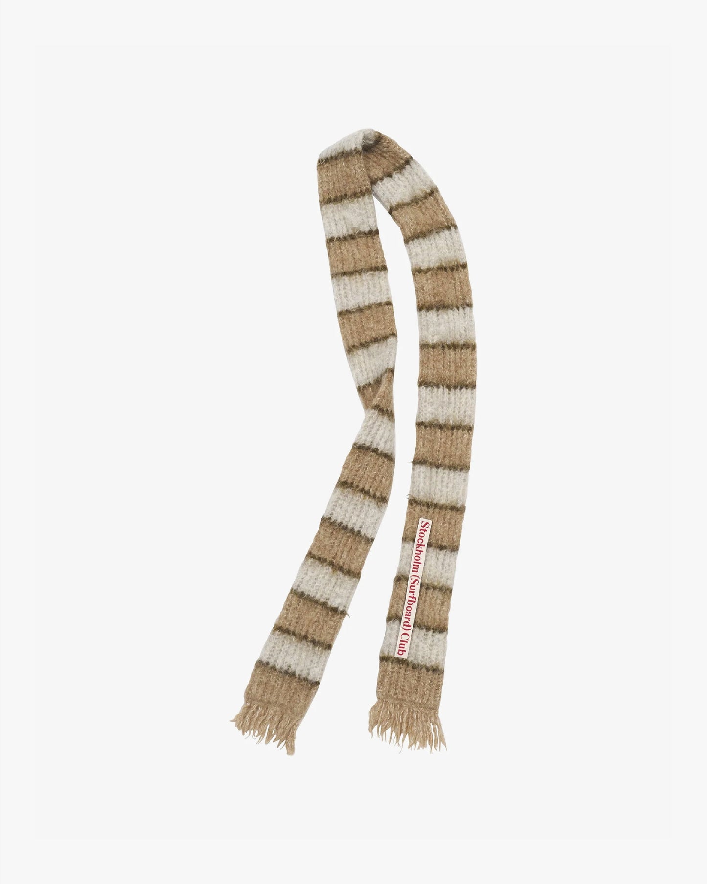 STOCKHOLM (SURFBOARD) CLUB - Striped Knitted Scarf
