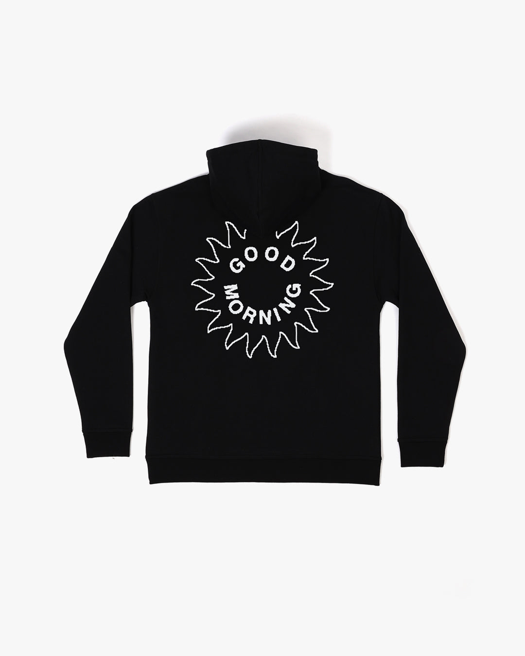 GOOD MORNING TAPES - Swampy Train Pullover Fleece Hoodie Black