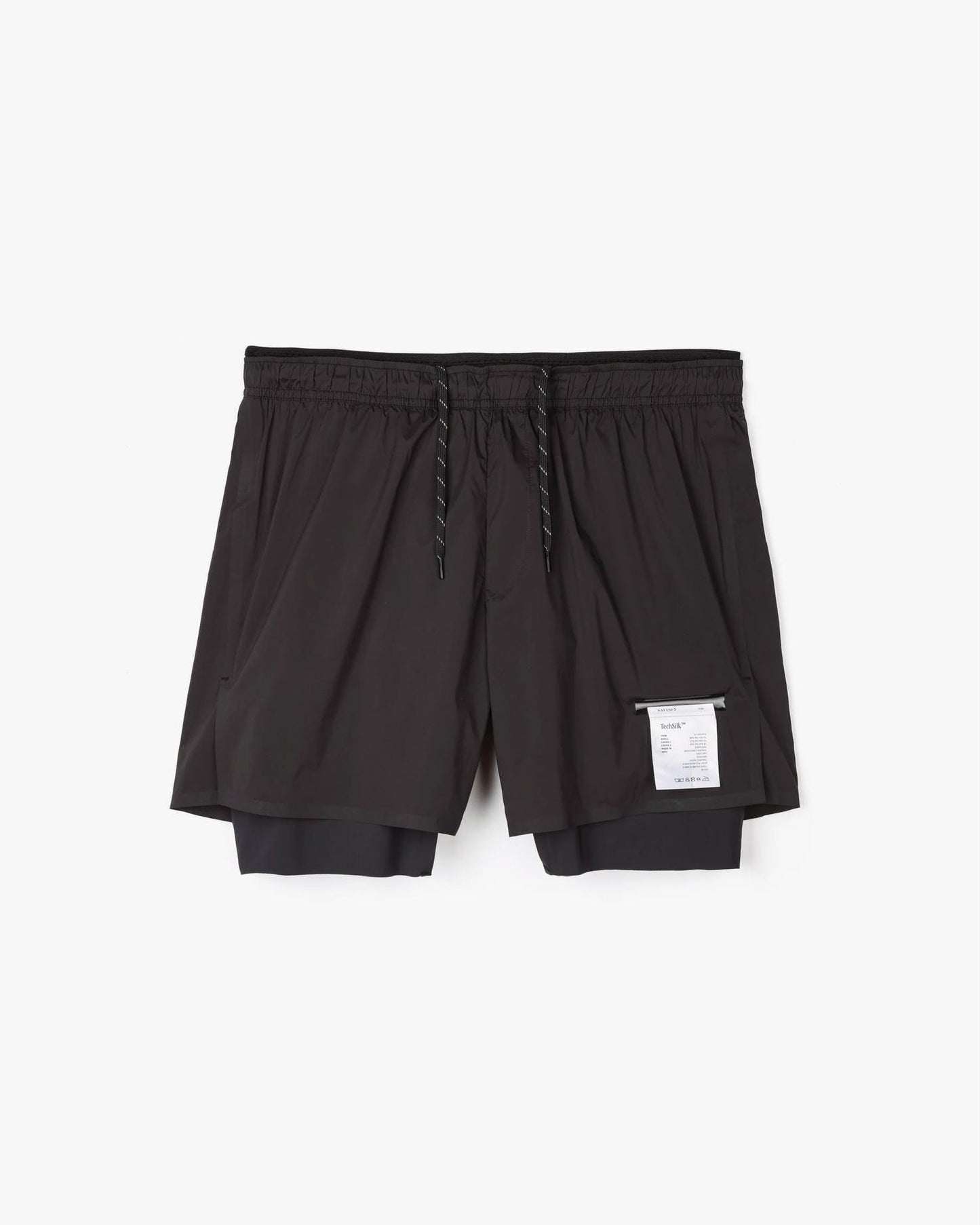 SATISFY - Techsilk™ 8” Shorts Black Silk