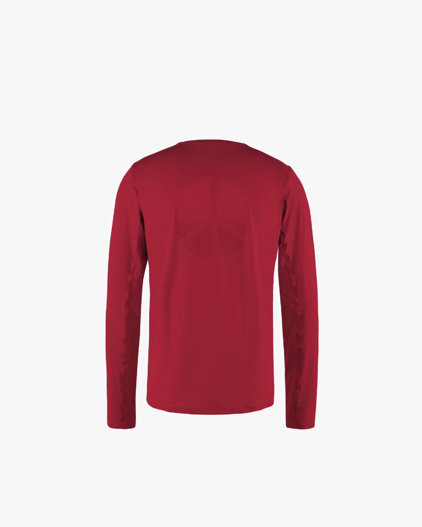 DISTRICT VISION - Ultralight Aloe Long Sleeve Tee - Red