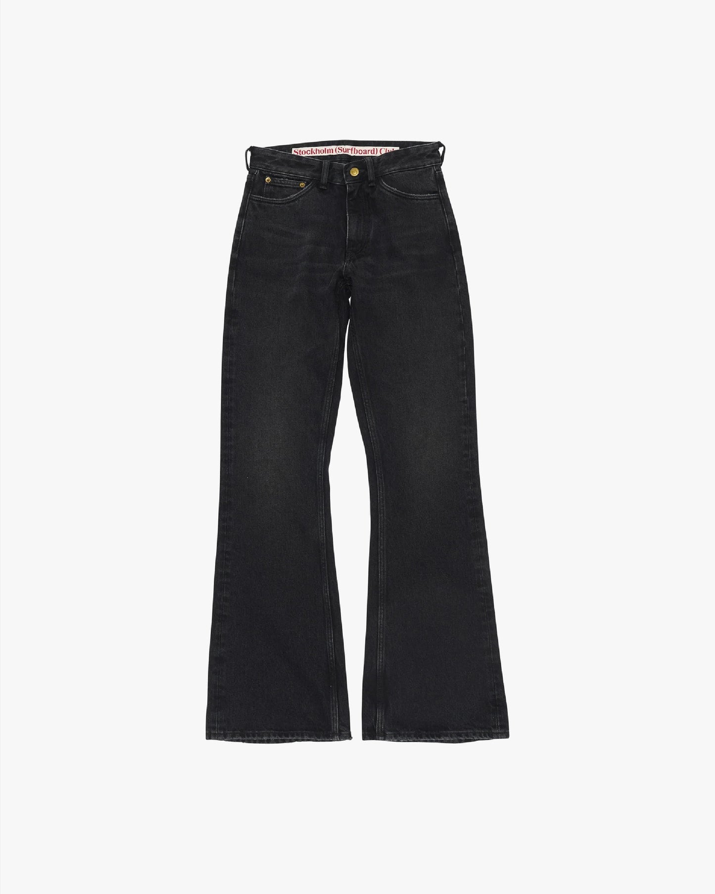 STOCKHOLM (SURFBOARD) CLUB - Bootcut Jeans Black