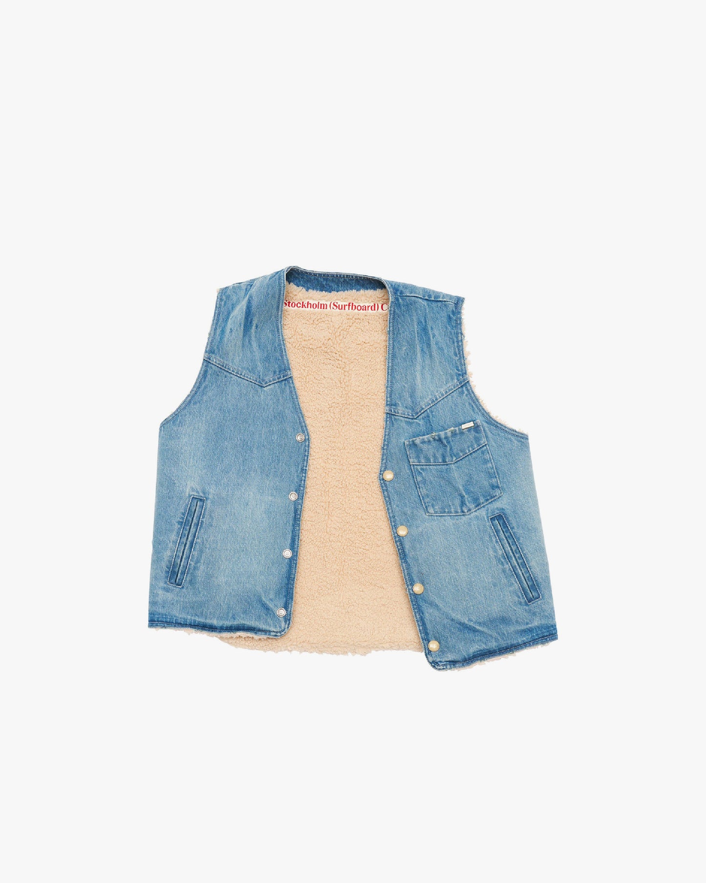 STOCKHOLM (SURFBOARD) CLUB - Denim Work Vest