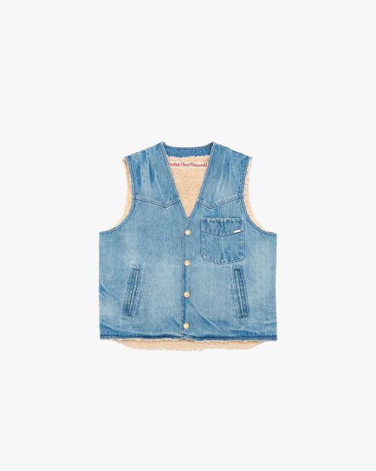 STOCKHOLM (SURFBOARD) CLUB - Denim Work Vest