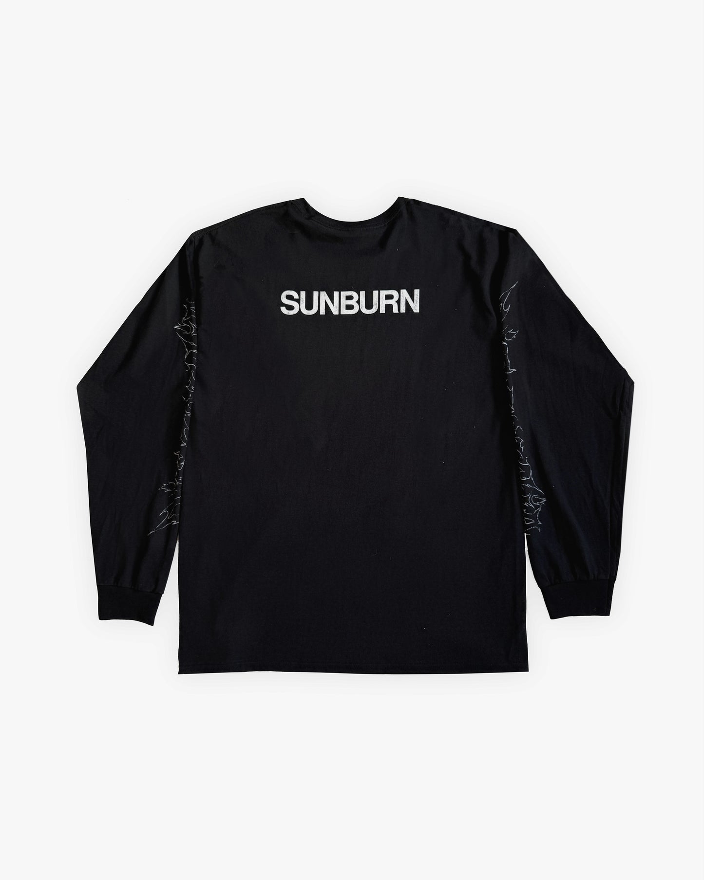 SUNBURN - DISCORDIA Logo LS Tee Black