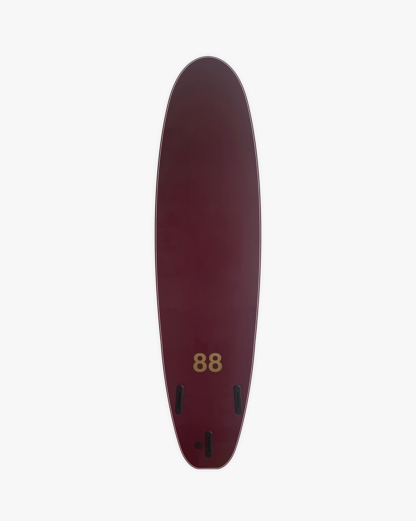 88 SURFBOARDS - 7’0 Thruster Burgundy / Burgundy