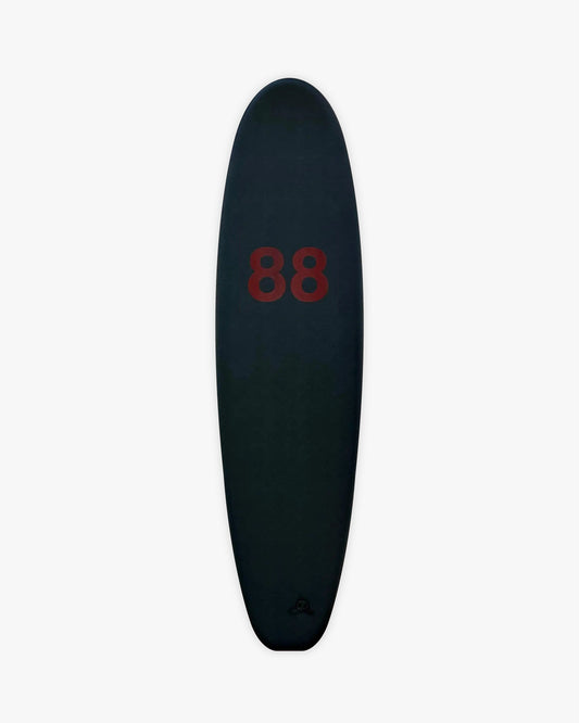 88 SURFBOARDS - 7’0 Thruster Black / Red