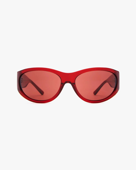 CRAP EYEWEAR - The Funk Daddy Crystal Cherry Bio / Rosewood