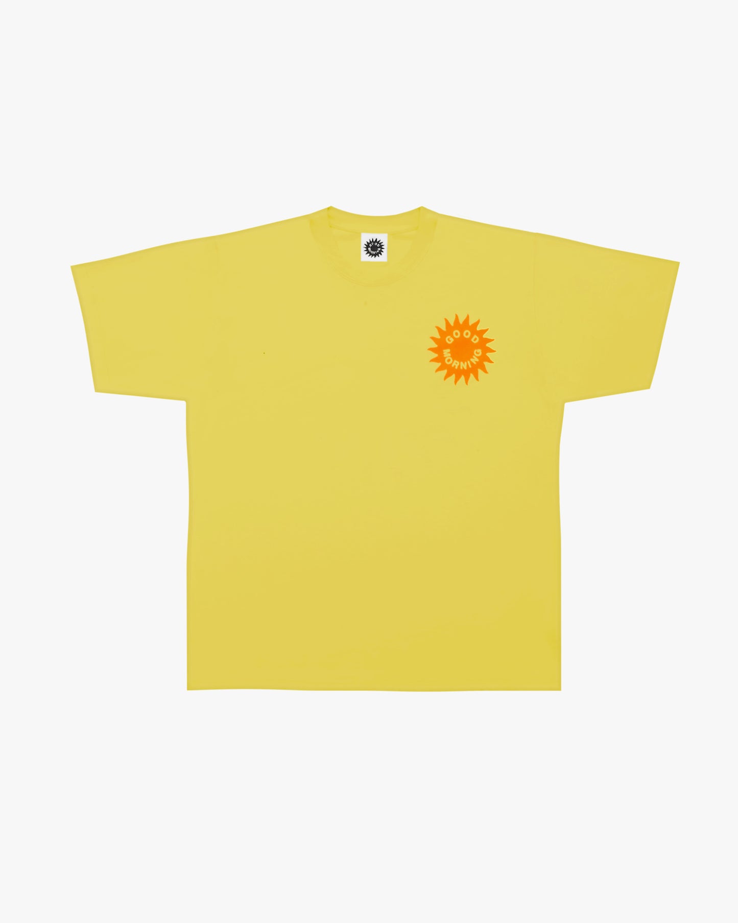 GOOD MORNING TAPES - Sun Logo SS Tee Sunshine