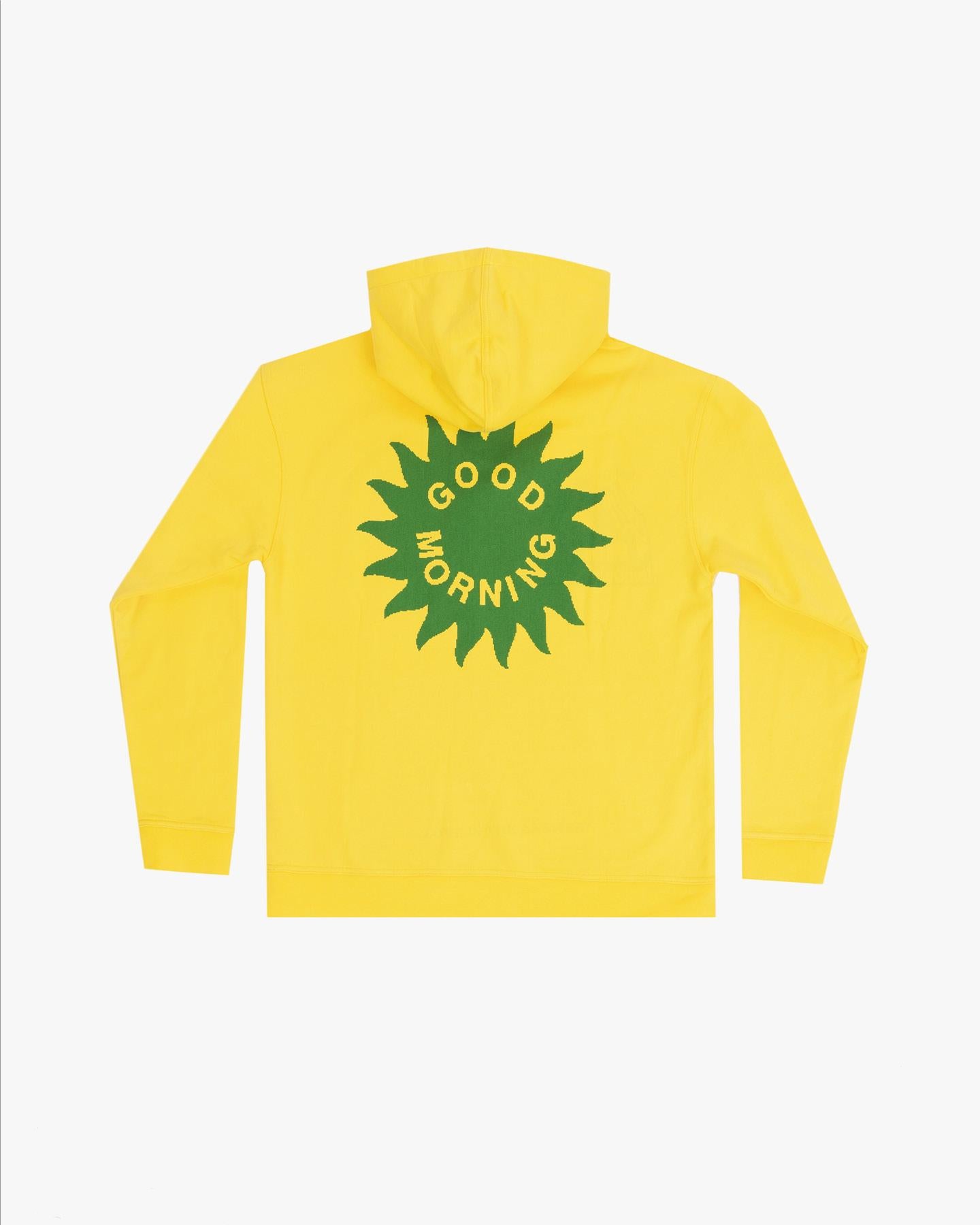 GOOD MORNING TAPES - All Welcome Home Fleece Hoodie Yellow