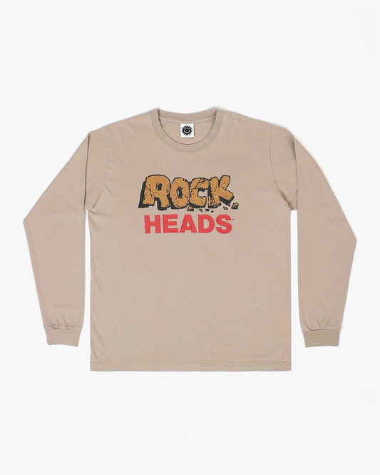 GOOD MORNING TAPES - Rock Head LS Tee Sand