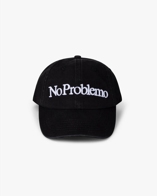 NO PROBLEMO - Logo Cap Black