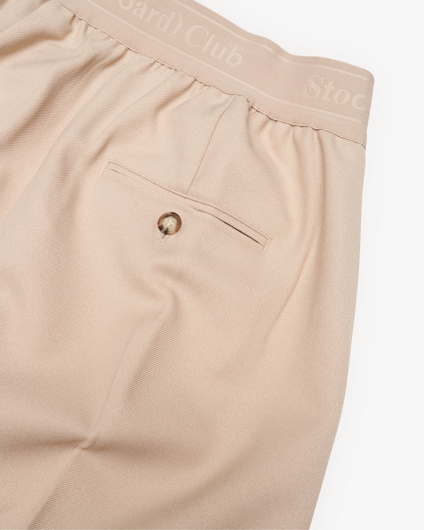 STOCKHOLM (SURFBOARD) CLUB - Elaine Wide Leg Trousers Beige