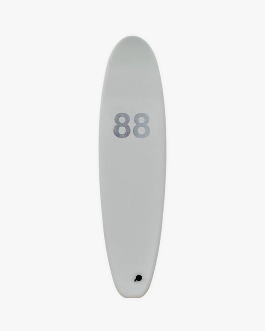 88 SURFBOARDS - 7’0 Single Fin White / Purple