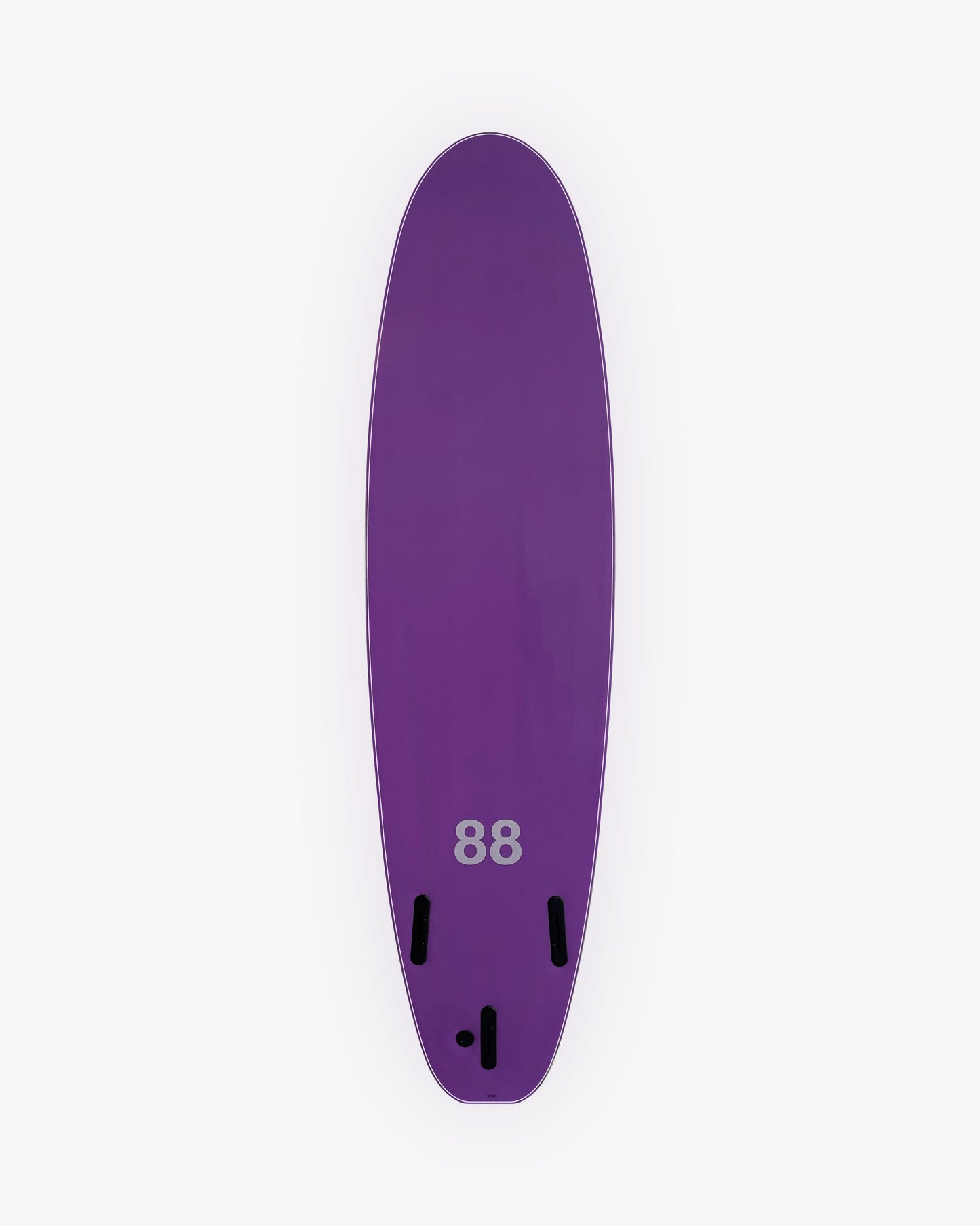 88 SURFBOARDS - 7’0 Single Fin White / Purple