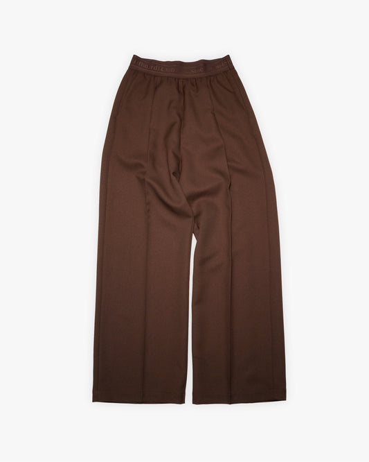 STOCKHOLM (SURFBOARD) CLUB - Elaine Relaxed Fit Brown Trousers