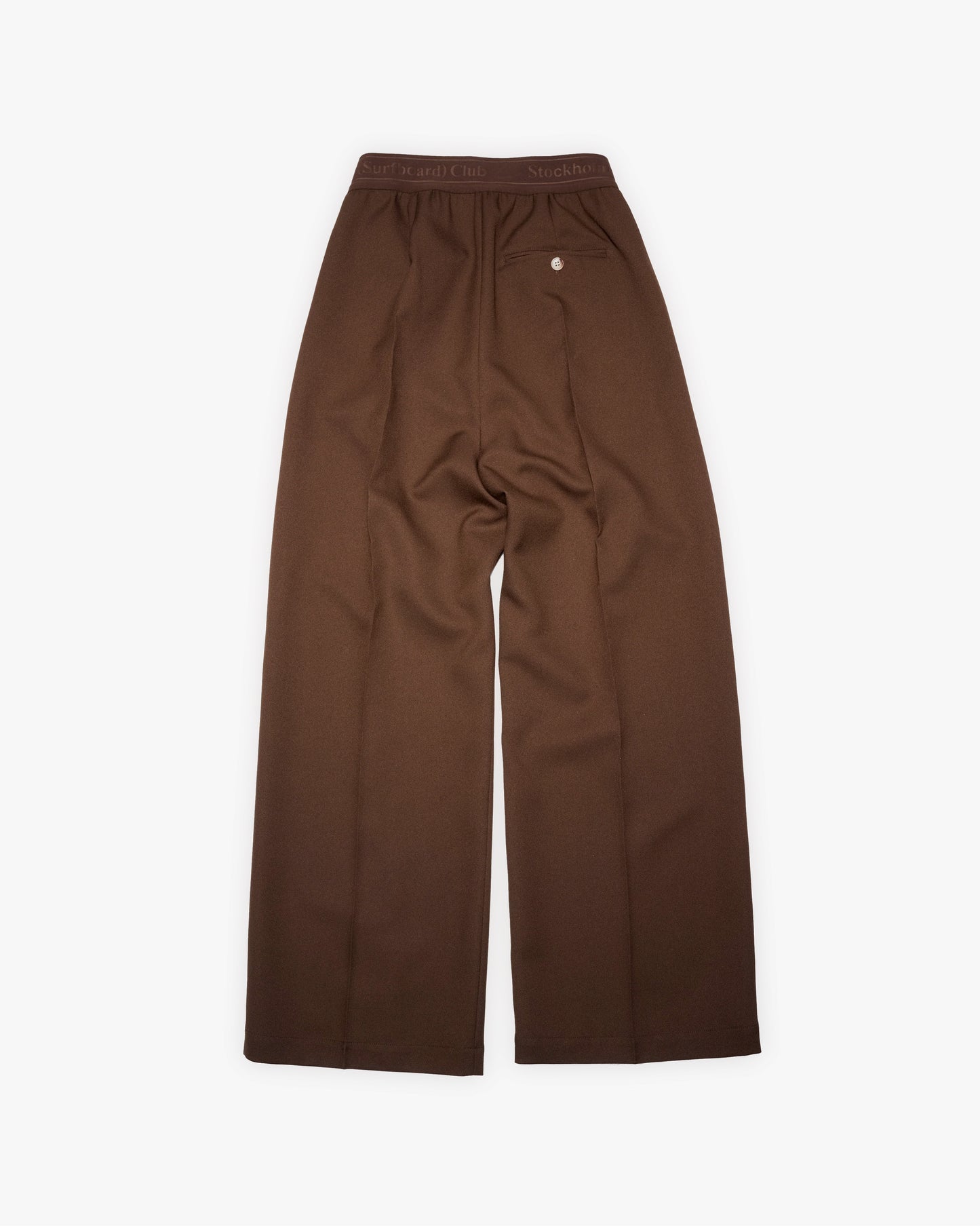 STOCKHOLM (SURFBOARD) CLUB - Elaine Relaxed Fit Brown Trousers