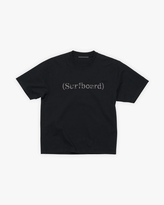 STOCKHOLM (SURFBOARD) CLUB - Embroidered Black Tee