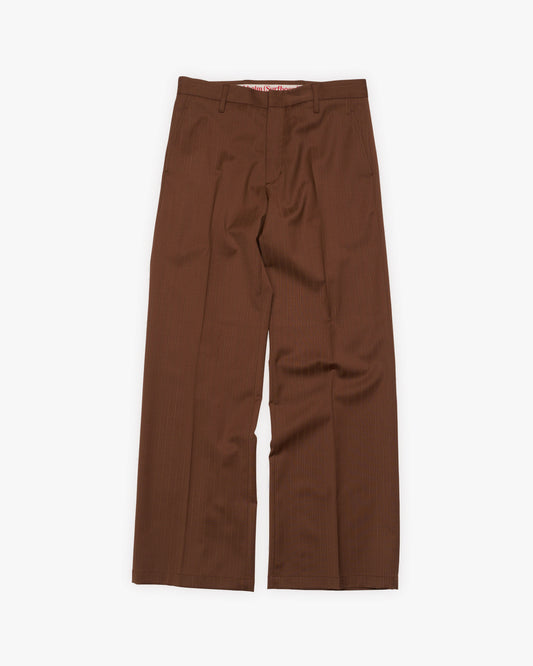 STOCKHOLM (SURFBOARD) CLUB - Sune Tailored Bootcut Pinstripe Trousers