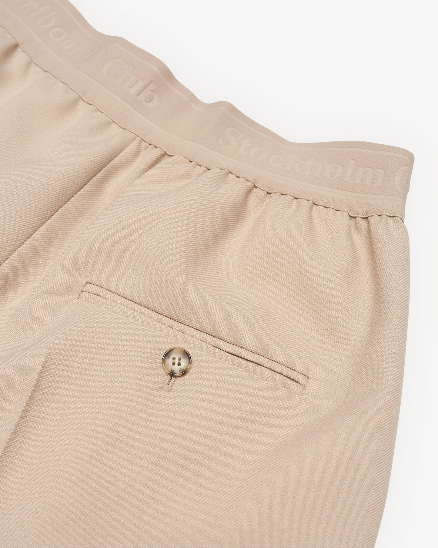 STOCKHOLM (SURFBOARD) CLUB - Loose Shorts - Beige