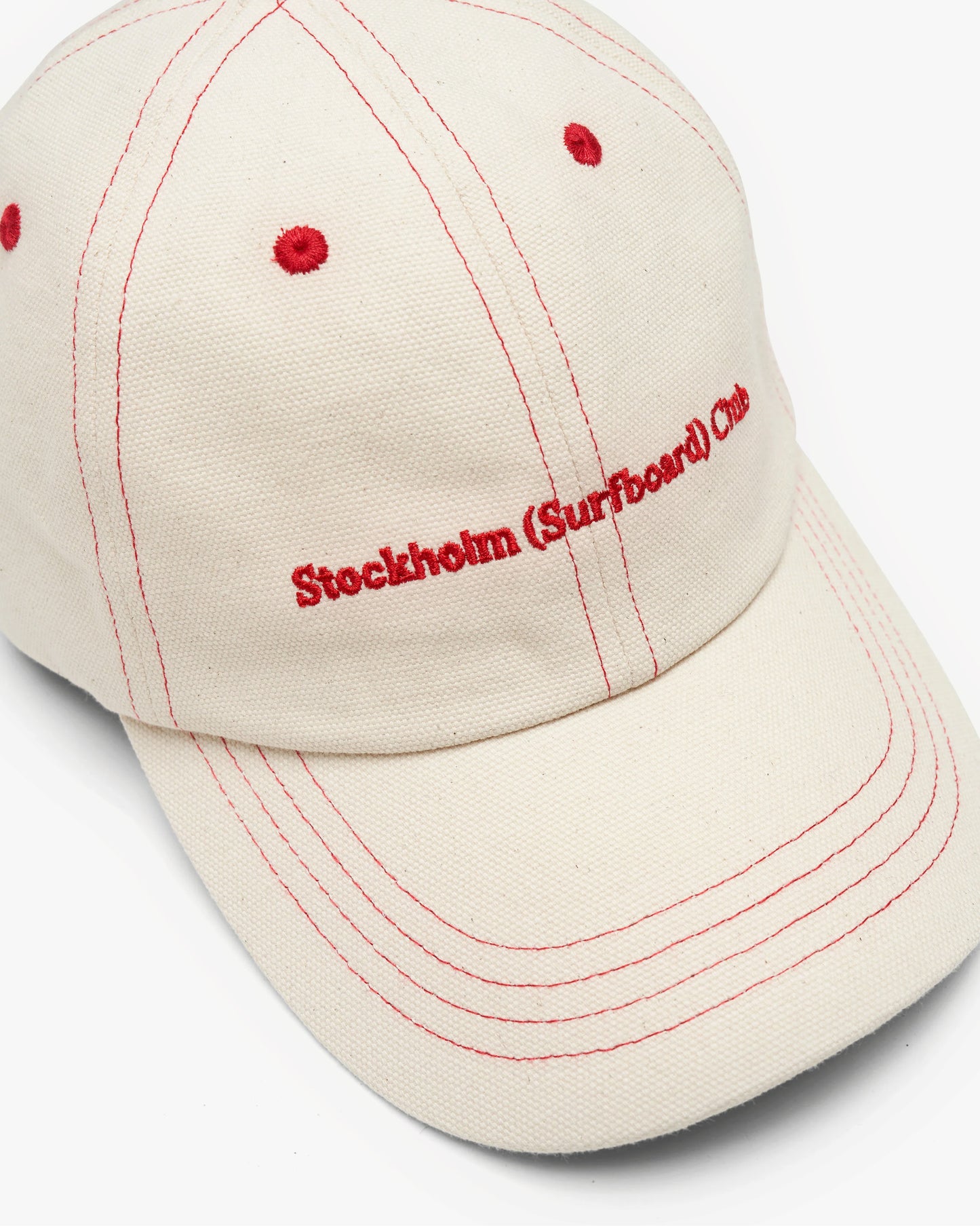 STOCKHOLM (SURFBOARD) CLUB - Pac Cap Ecru