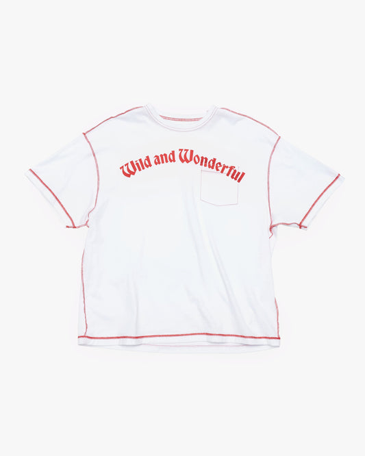 STOCKHOLM (SURFBOARD) CLUB - Box Tee White