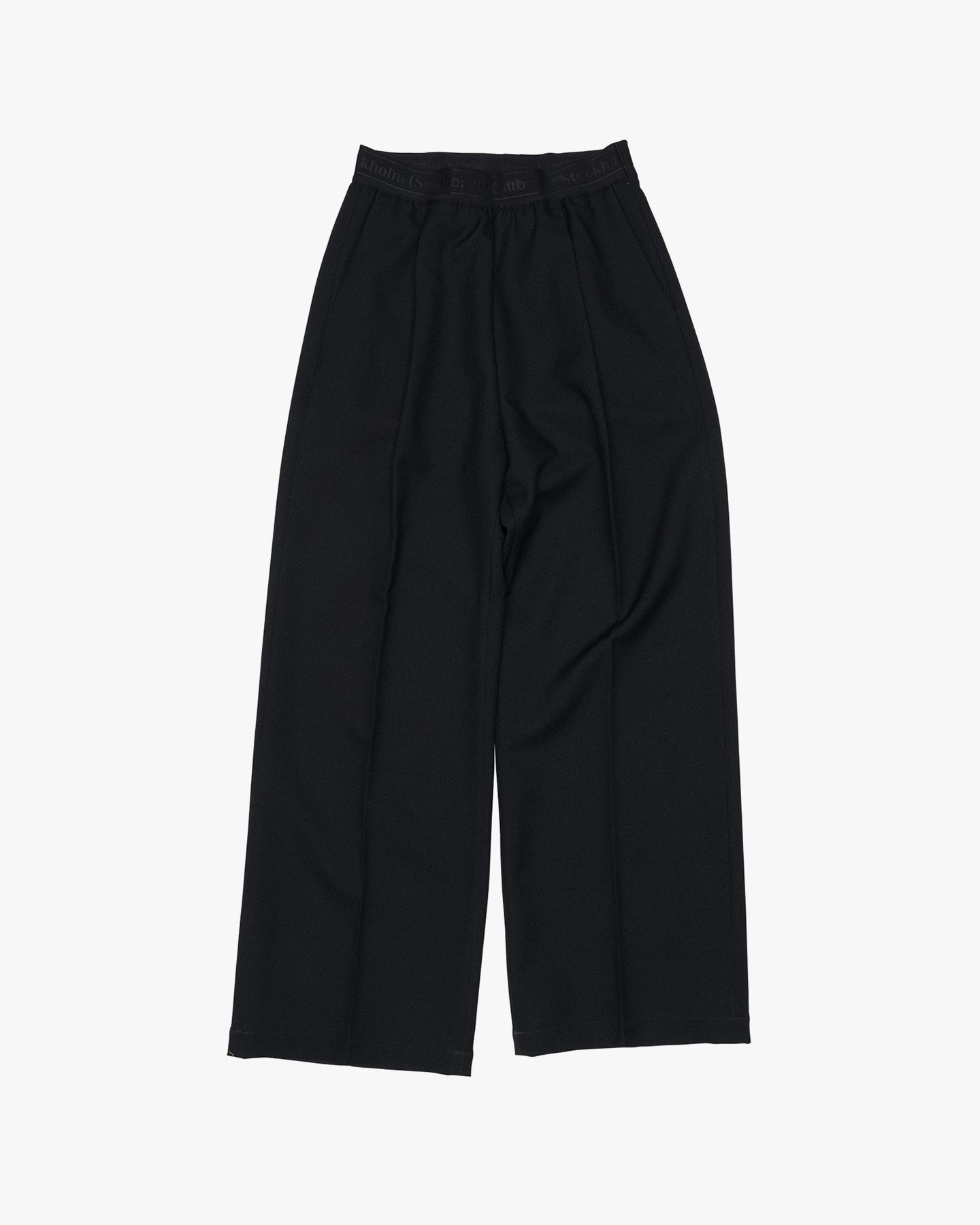 STOCKHOLM (SURFBOARD) CLUB - Elaine Wide Leg Trousers Black