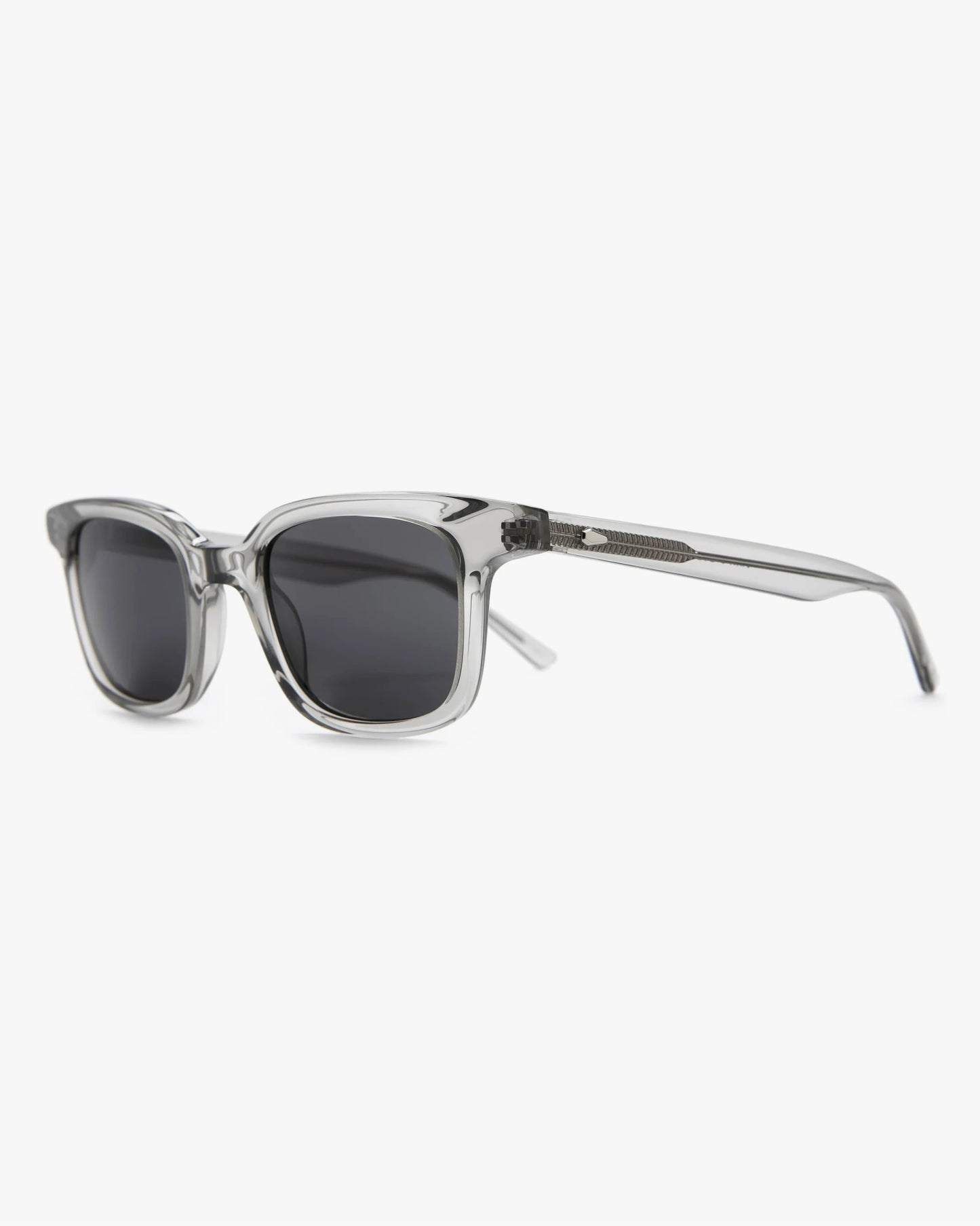 CRAP EYEWEAR - The Dropout Boogie - Crystal Smoke Bio / Polarized Grey