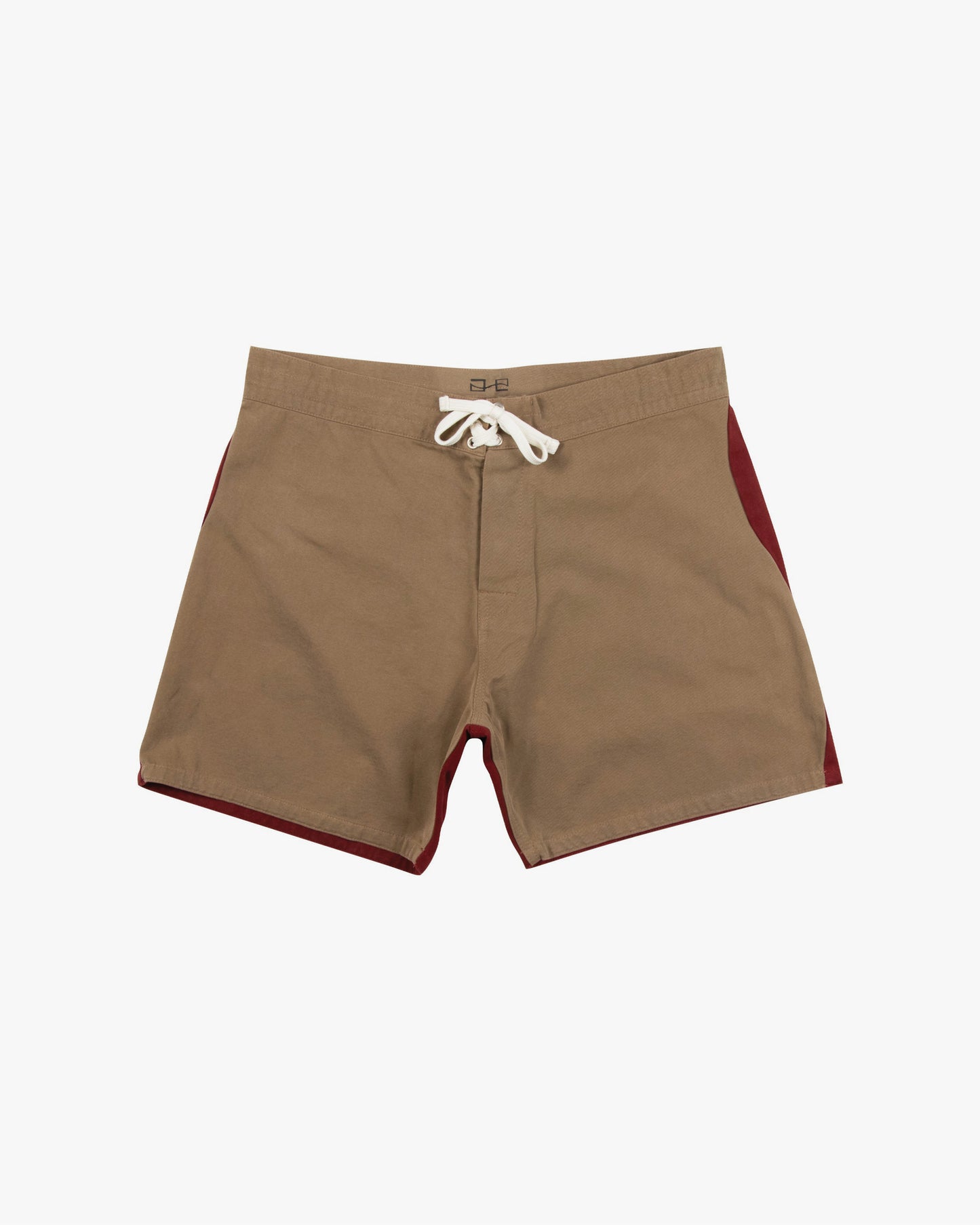 GATO HEROI - Two Tone Surf Short Olive/Blood