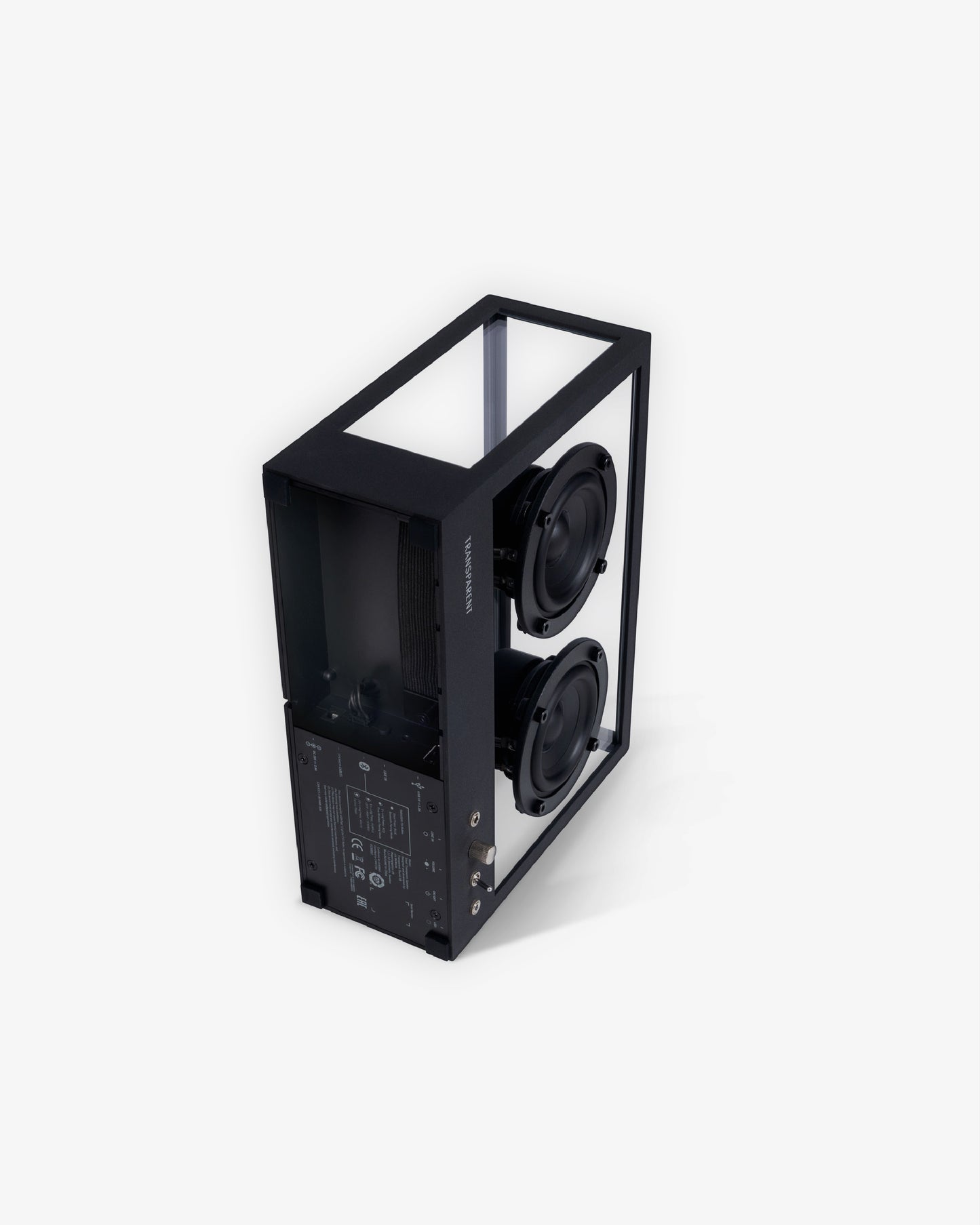 TRANSPARENT - Small Transparent Speaker Black