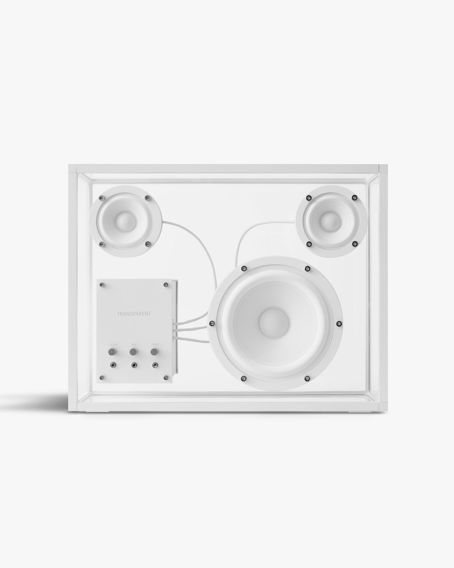 TRANSPARENT - Transparent Speaker White