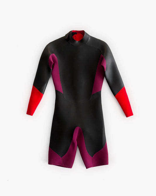 STOCKHOLM (SURFBOARD) CLUB - Men’s Springsuit Purple/Red