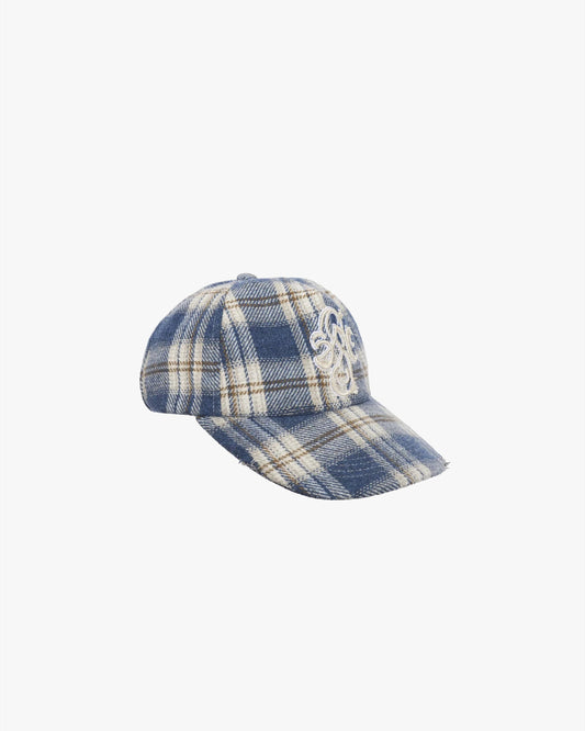 STOCKHOLM (SURFBOARD) CLUB - Distressed Flannel Cap