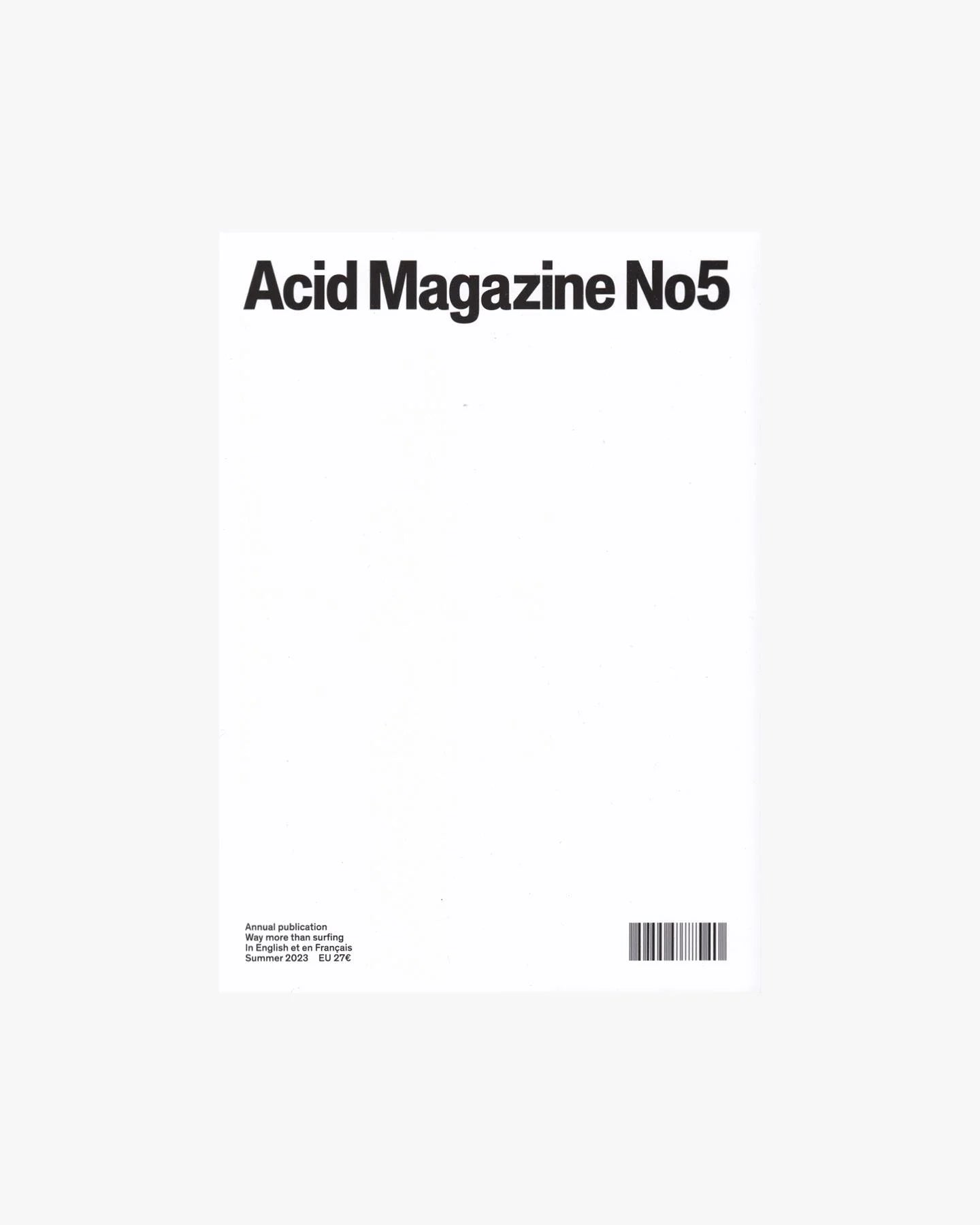 ACID MAGAZINE - Issue #5